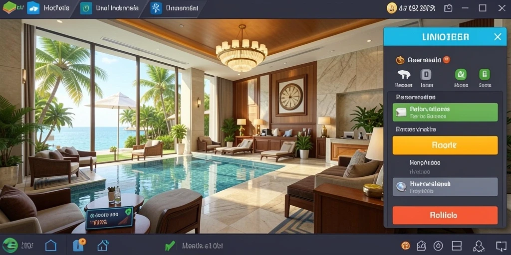Tangkapan layar yang memperlihatkan level yang menantang.