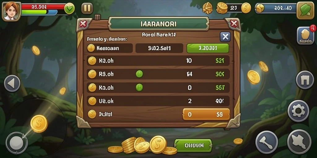 Penggunaan item power-up yang bermanfaat dalam permainan.