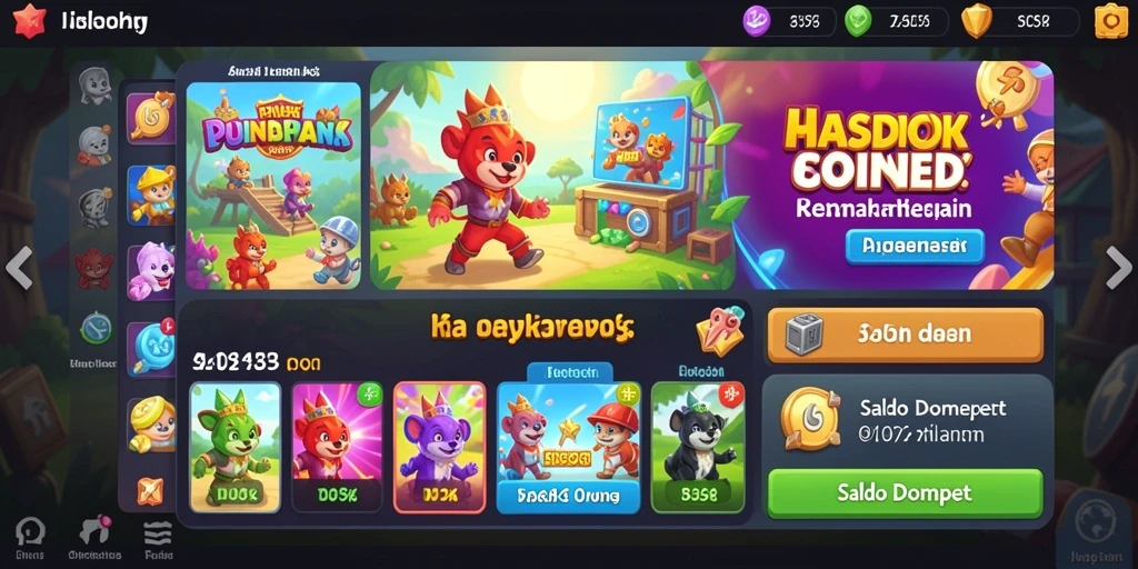 Tangkapan layar dari gameplay yang mendebarkan.
