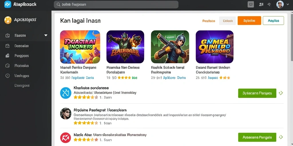 Beragam pilihan permainan yang tersedia untuk semua.