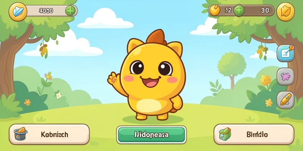 Screenshot dari mode permainan yang seru dan menantang.